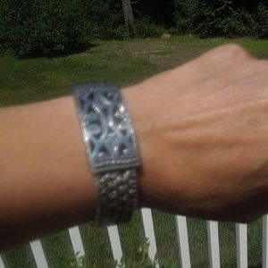 Beautiful Vintage 925 Sterling Silver Bracelet